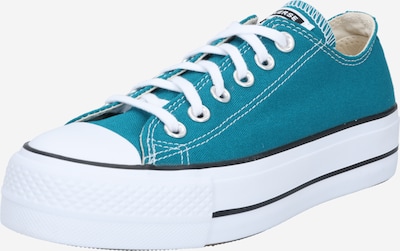 CONVERSE Sneakers laag 'Chuck Taylor All Star' in de kleur Petrol / Wit, Productweergave