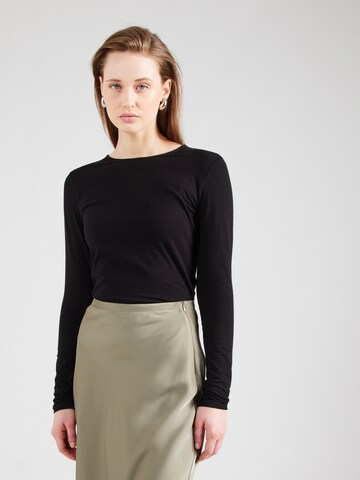 T-shirt Lindex en noir : devant