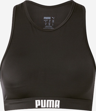 PUMA Bikinitoppi värissä musta / valkoinen, Tuotenäkymä