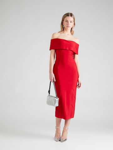 River Island - Vestido 'BRITNEY' em vermelho: frente