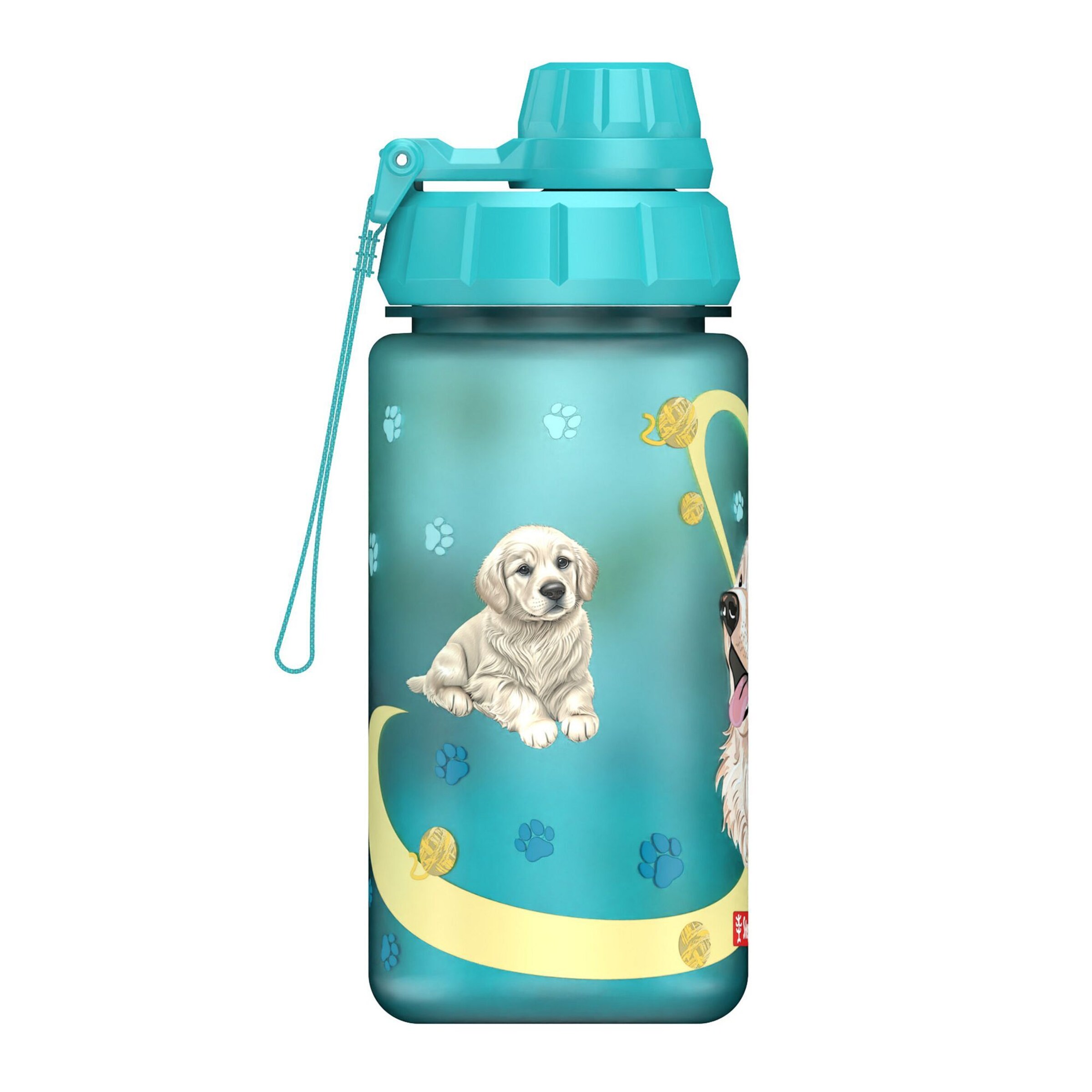 STEP BY STEP Trinkflasche in Blau: Vorderseite