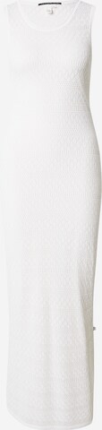 QSPletena haljina - bijela boja: prednji dio