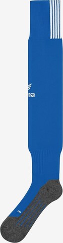 ERIMA Athletic Socks in Blue: front