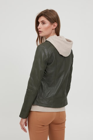 Fransa Between-Season Jacket in Green