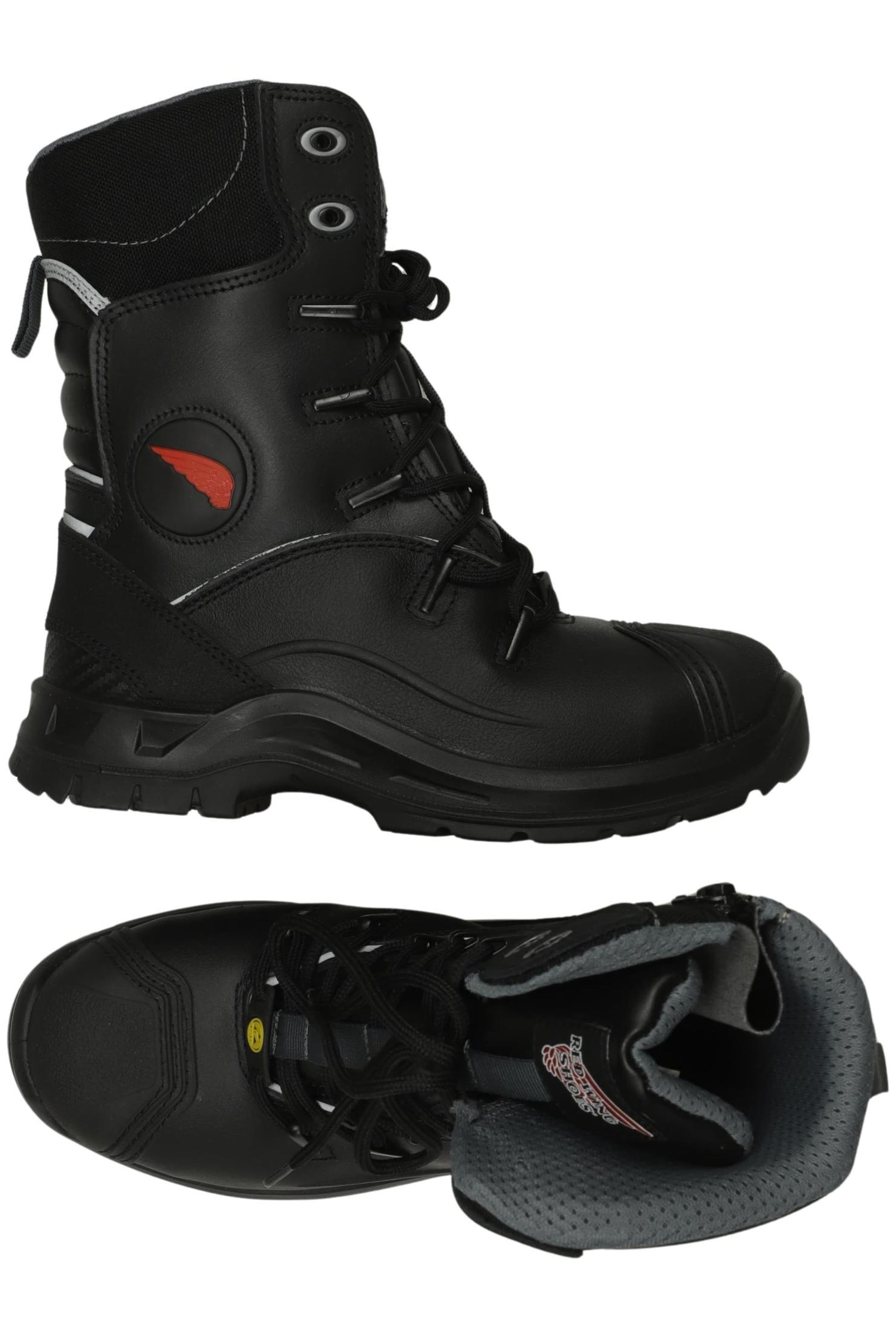 RED WING SHOES Anke & Mid-Calf Boots in 37 in Black: front