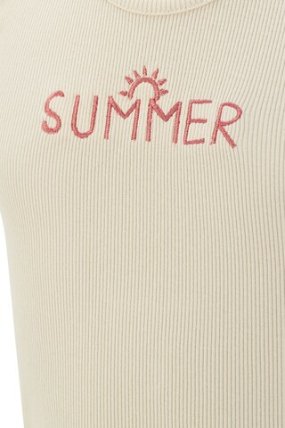 Haut happy girls en beige
