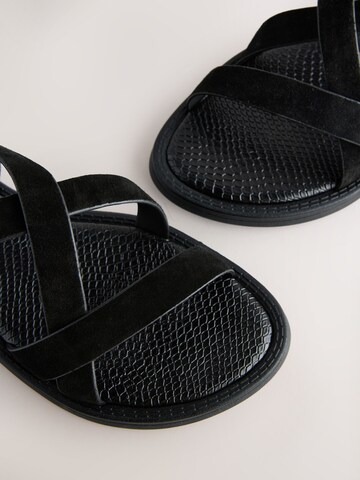 juoda Next Basutės su dirželiais 'Forever Comfort'