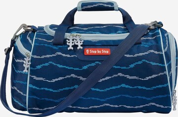 Borsa weekend di STEP BY STEP in blu: frontale