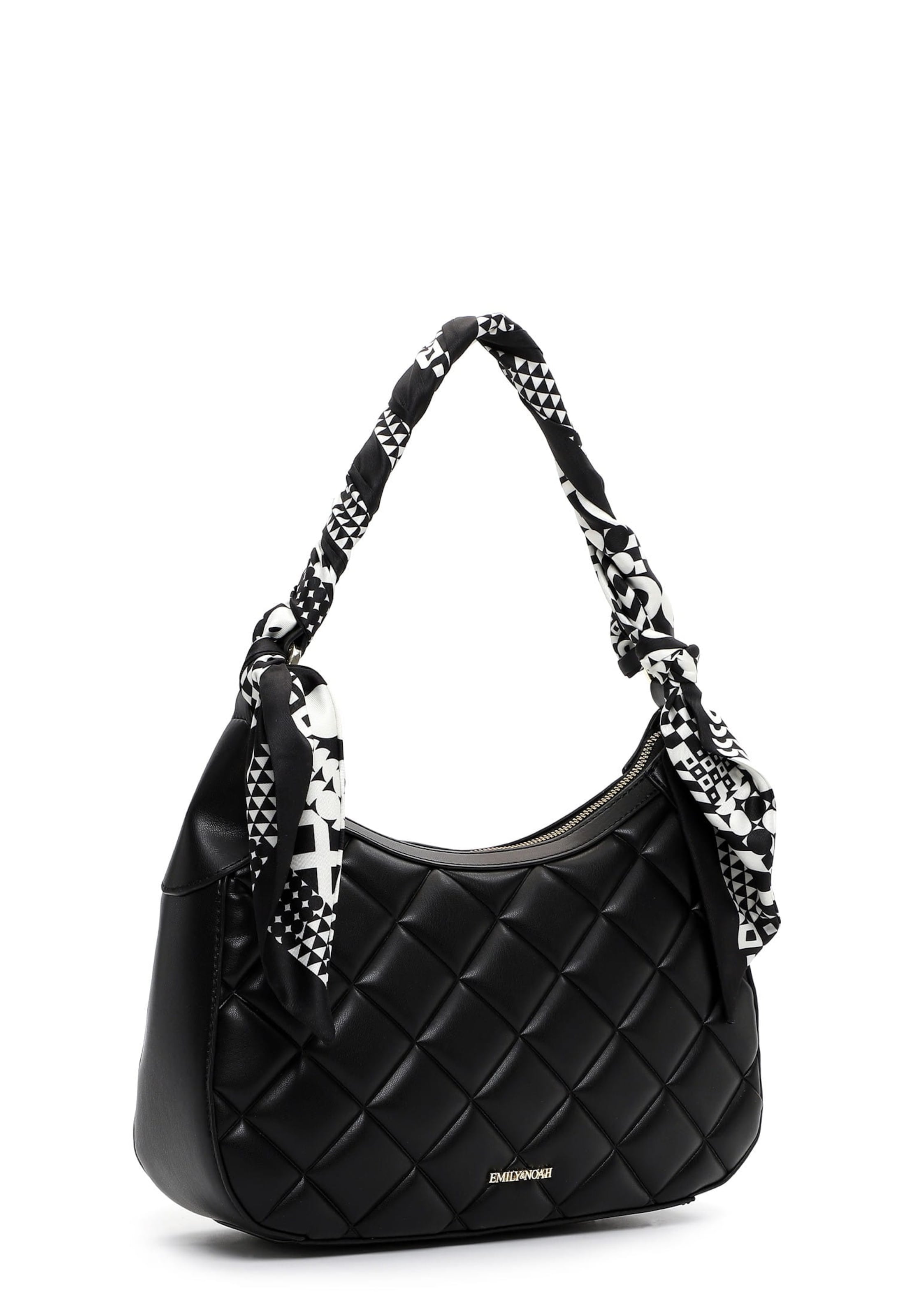 Borsa a sacco 'Ellen' di Emily & Noah in nero