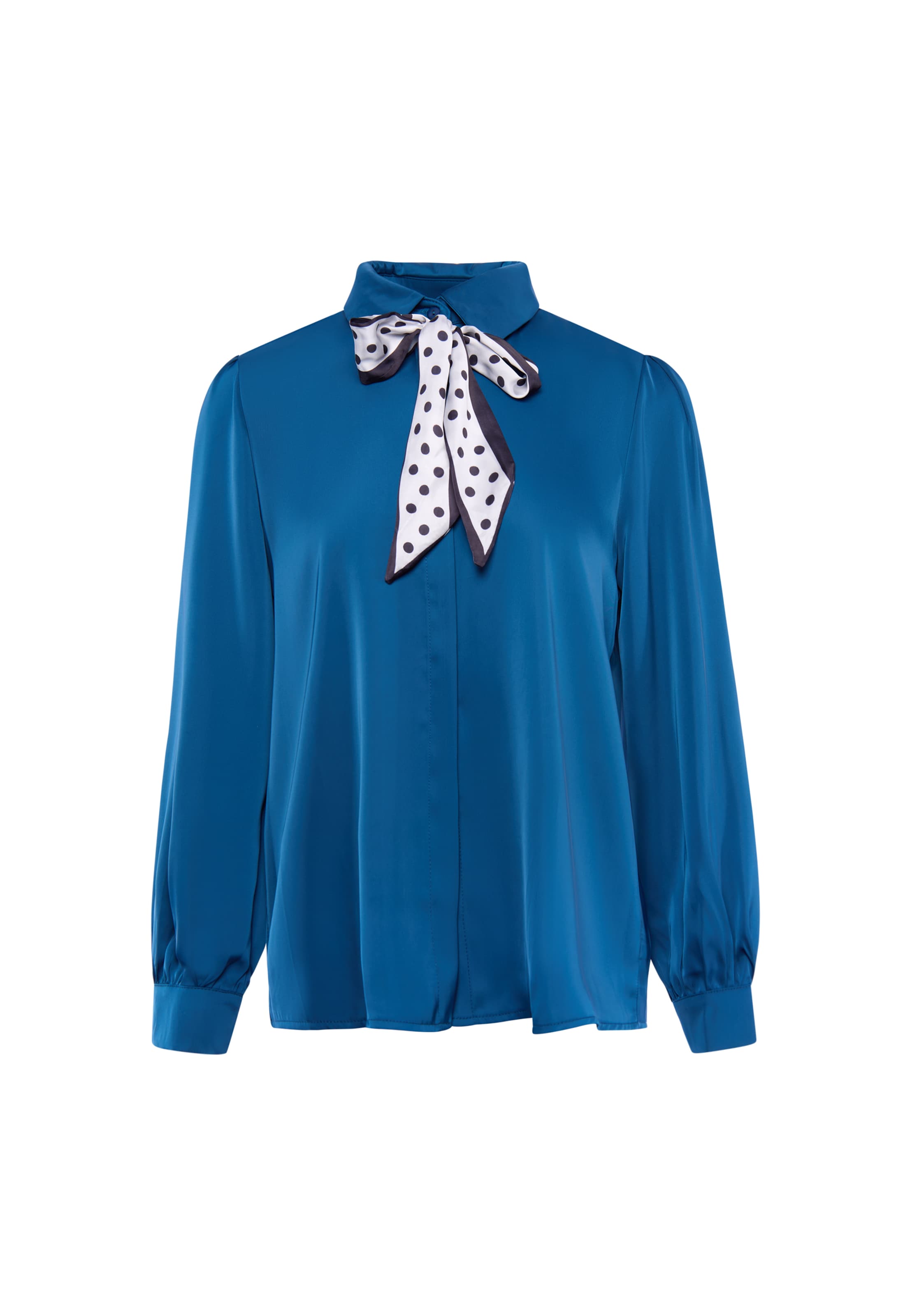 Chemisier usha BLACK LABEL en bleu : devant
