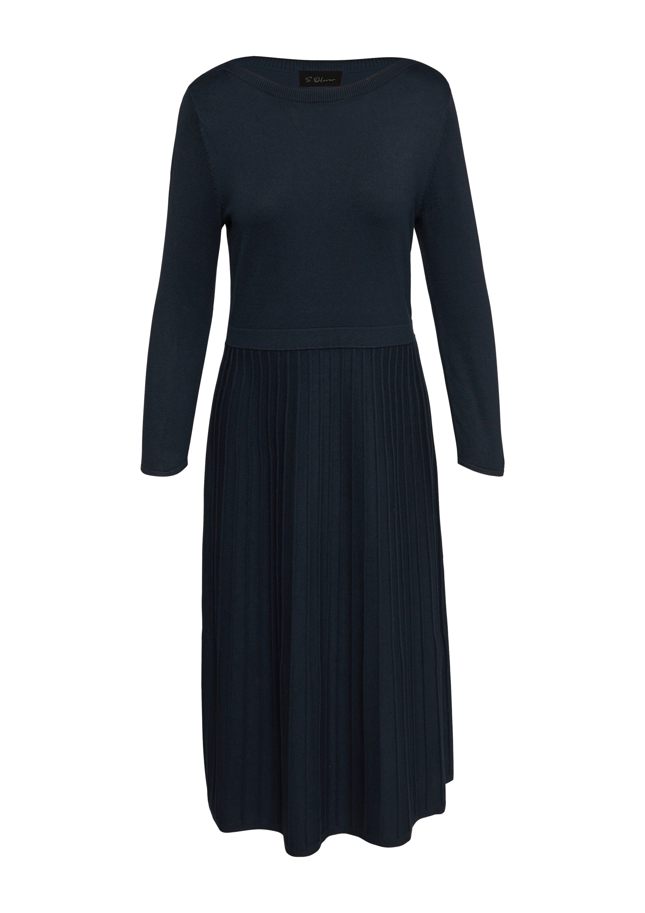 s.Oliver BLACK LABEL Neulemekko värissä sininen: etupuoli