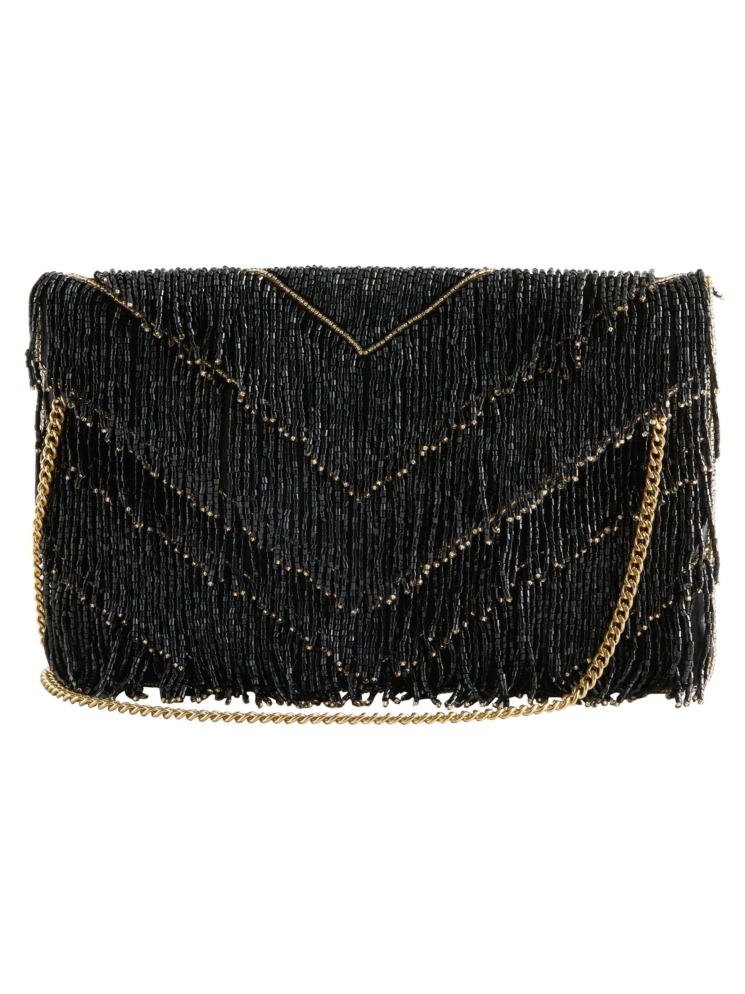 Next - Bolso de hombro en negro: frente