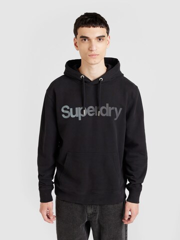 Superdry Sweatshirt i sort: forside