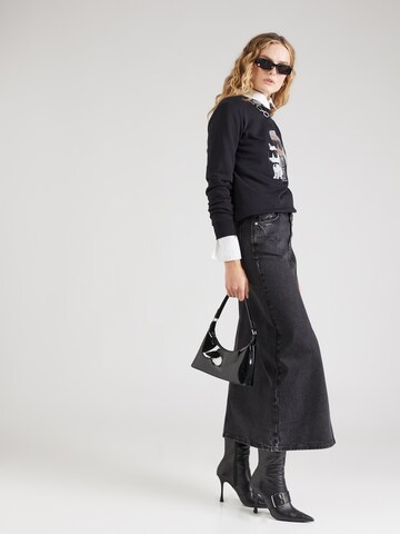 Karl Lagerfeld Μπλούζα φούτερ 'Ikonik 2.0' σε μαύρο