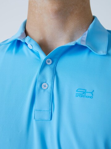 T-Shirt fonctionnel 'Polo' SPORTKIND en bleu