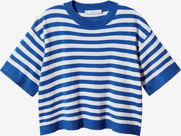 Pull-over 'LUQUITA' MANGO en bleu : devant