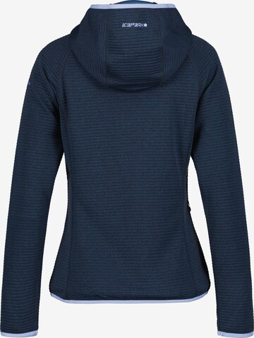 ICEPEAK Functionele fleece jas in Blauw