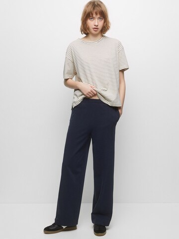 Pull&Bear Loose fit Trousers in Blue