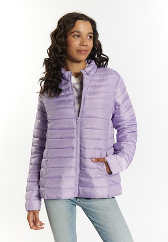 MYMO Between-season jacket in Purple: front