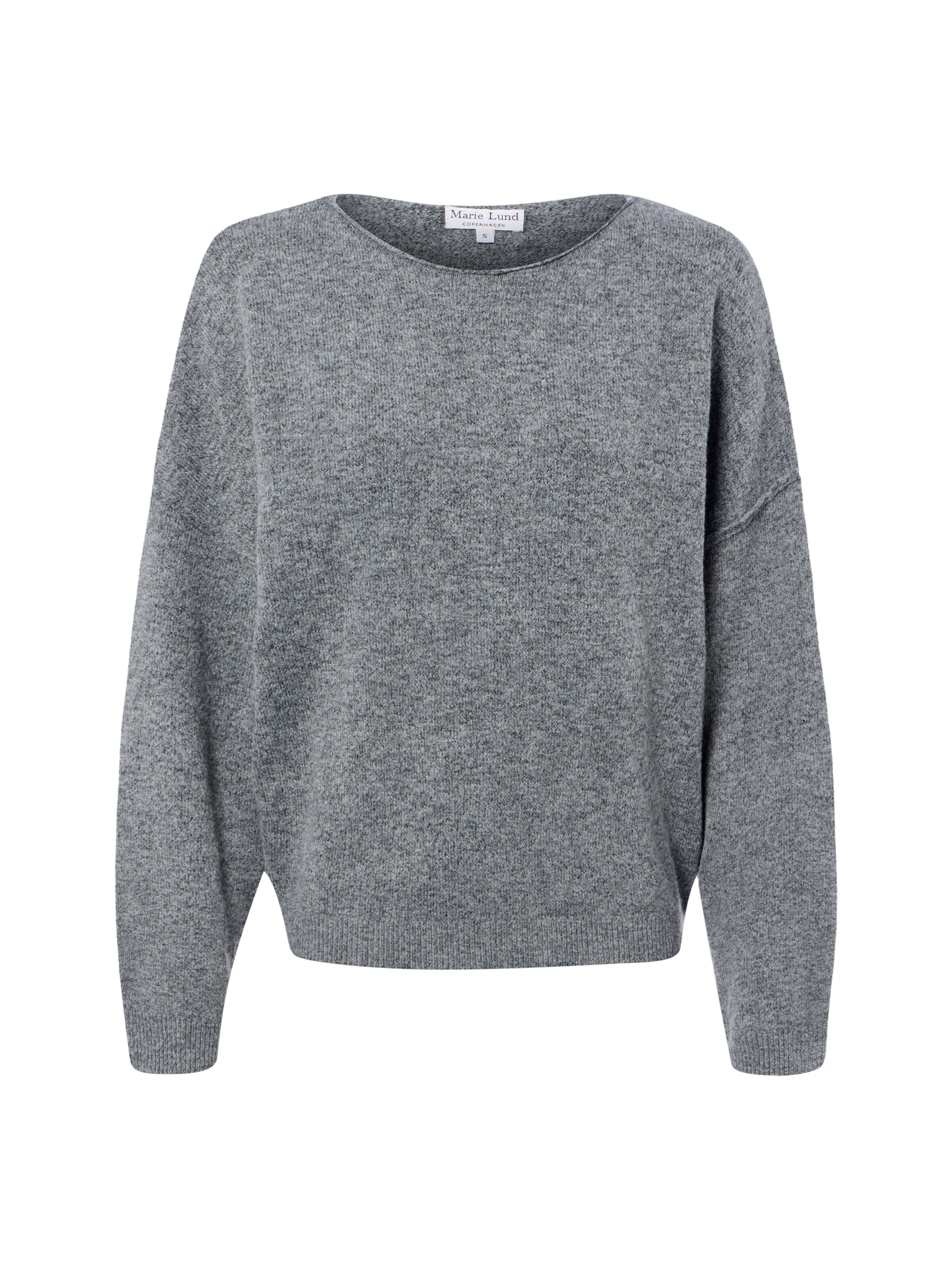 Marie Lund Pullover in Grau: Vorderseite