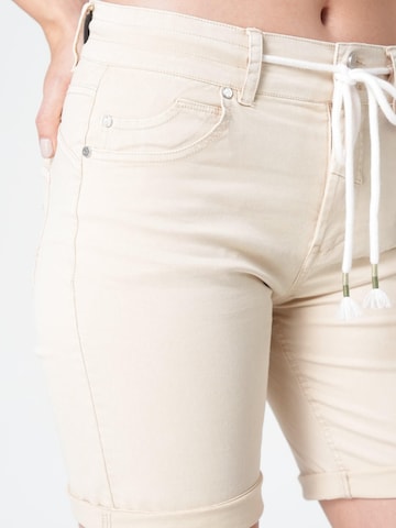 M.O.D MIRACLE OF DENIM Regular Trousers in Beige