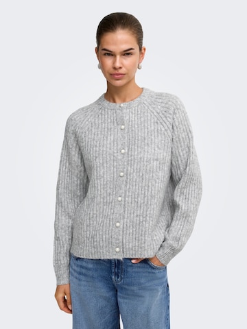 ONLY Knit Cardigan 'ONLKALIBU' in Grey: front