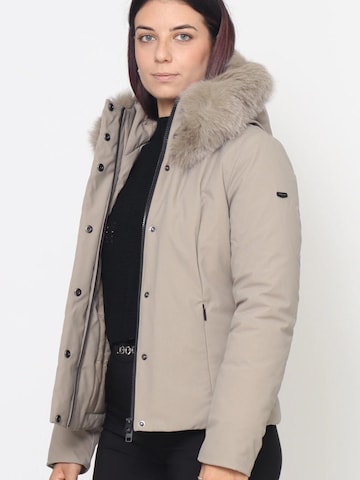 Refrigiwear Winter Jacket 'TECH' in Beige