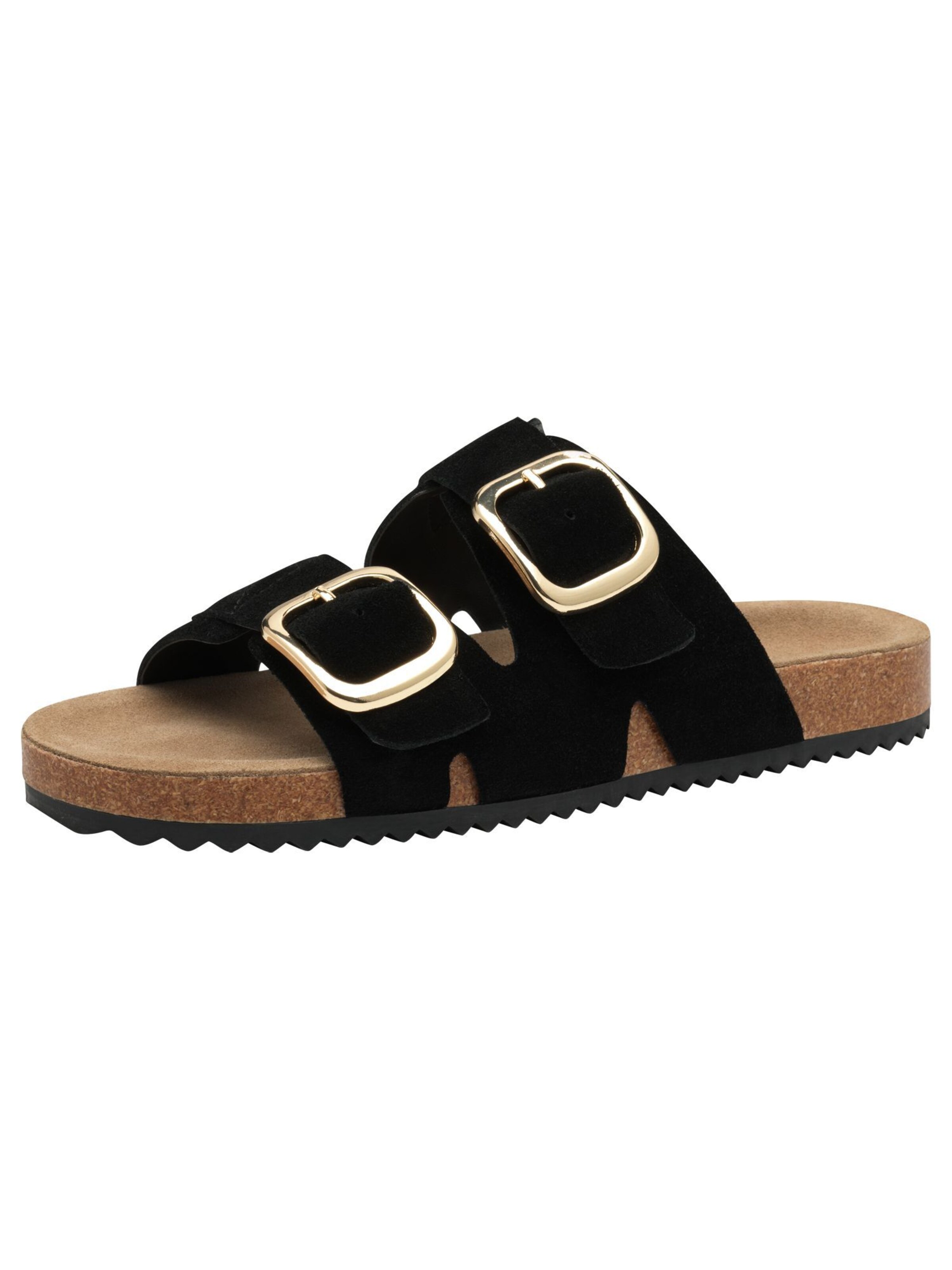 s.Oliver Mules in Black: front