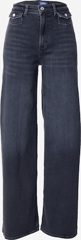 Wide Leg Jean Citizens of Humanity en noir : devant
