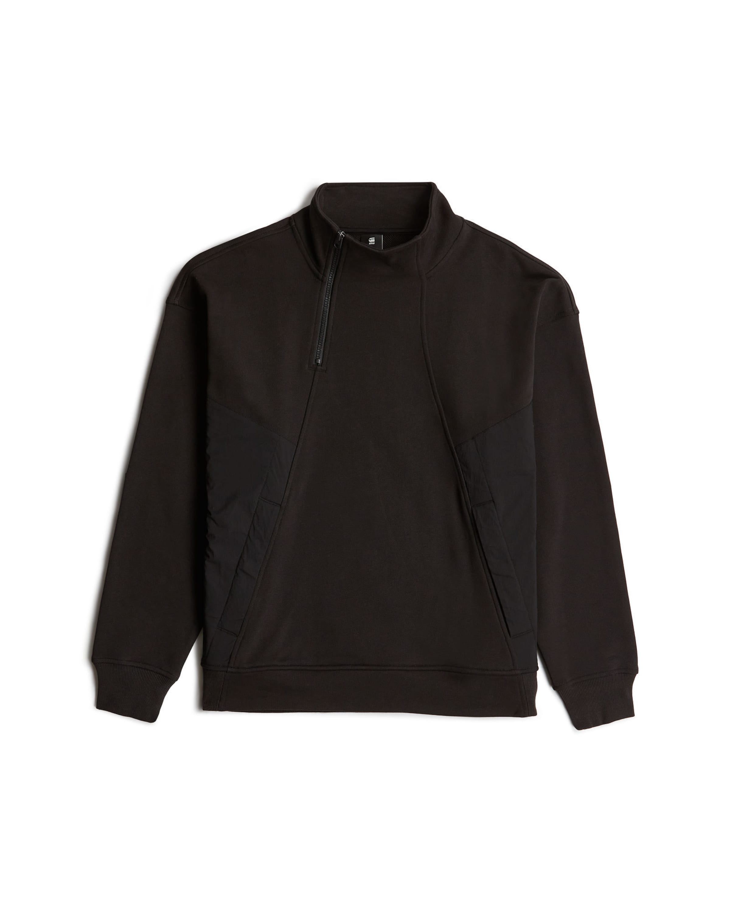 G-STAR Sweatshirt in Schwarz: Vorderseite