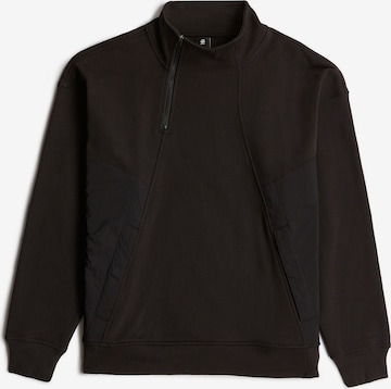G-STAR Sweatshirt in Schwarz: Vorderseite