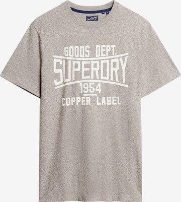 Superdry Shirt in Grijs: voorkant