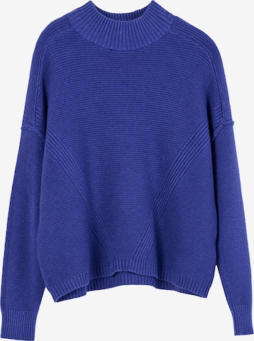 Pullover extra large 'MURAKAMI' di Camomilla Italia in blu: frontale