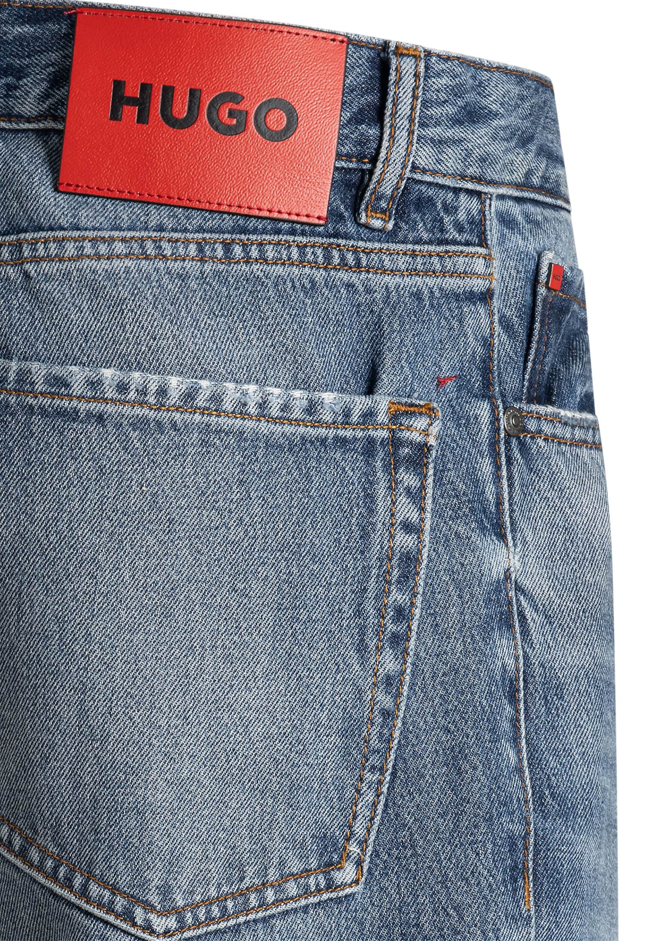 HUGO Loose fit Jeans ' 838 ' in Blue