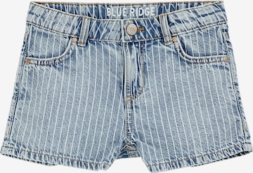 mėlyna WE Fashion Prigludęs Džinsai: priekis