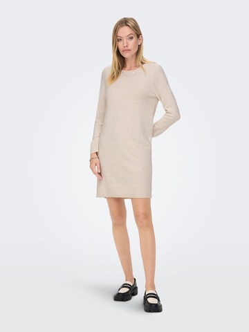 ONLY Gebreide jurk 'ONLRica' in Beige