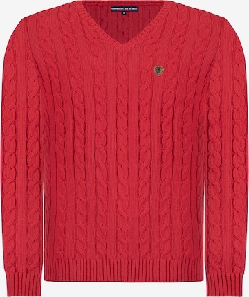 Giorgio di Mare Pullover 'Matteo' in Rot: predná strana