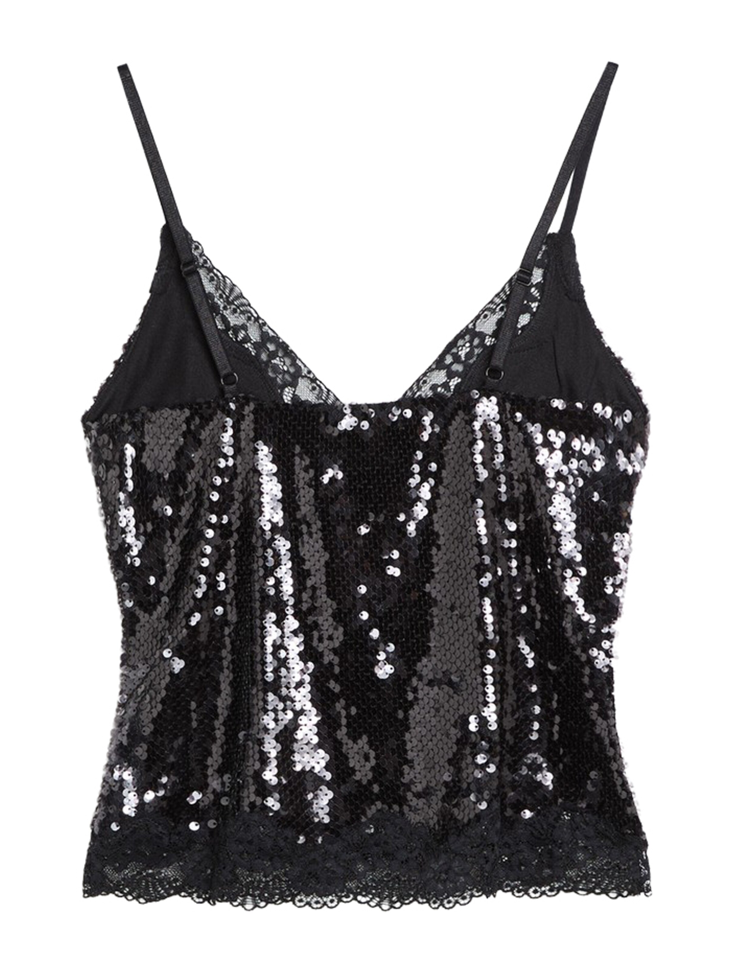 Bershka Top in Black