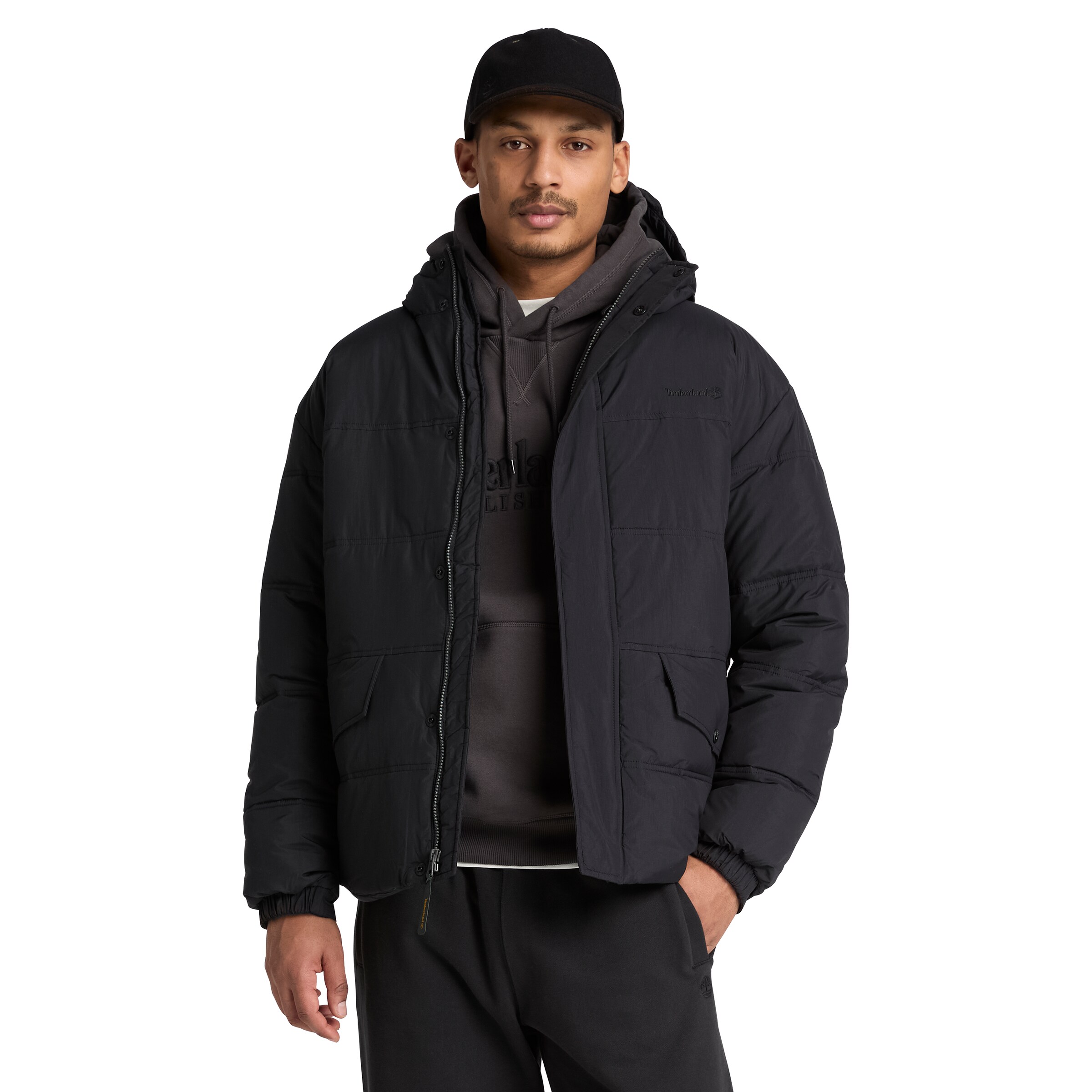 TIMBERLAND Winterjacke in Schwarz