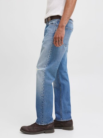 JACK & JONES Loosefit Jeans in Blauw