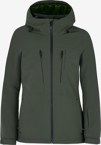 PROTEST Sportjacke 'PRTBEVERLY' in Grün: Vorderseite