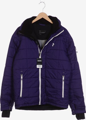 PEAK PERFORMANCE Jacket & Coat in L in Purple: front