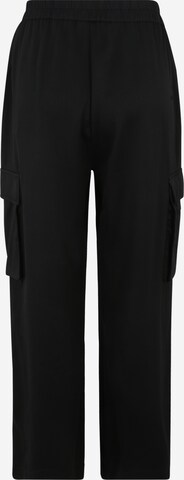 Vero Moda Petite - Loosefit Calças cargo 'RIKA' em preto