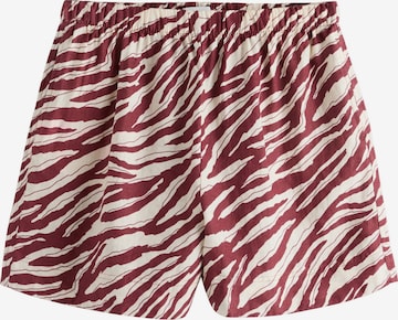 Next Loosefit Laskoshousut 'N. Premium' värissä punainen: etupuoli