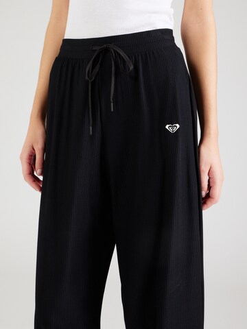 Wide leg Pantaloni sportivi 'RISE & VIBE' di ROXY in nero