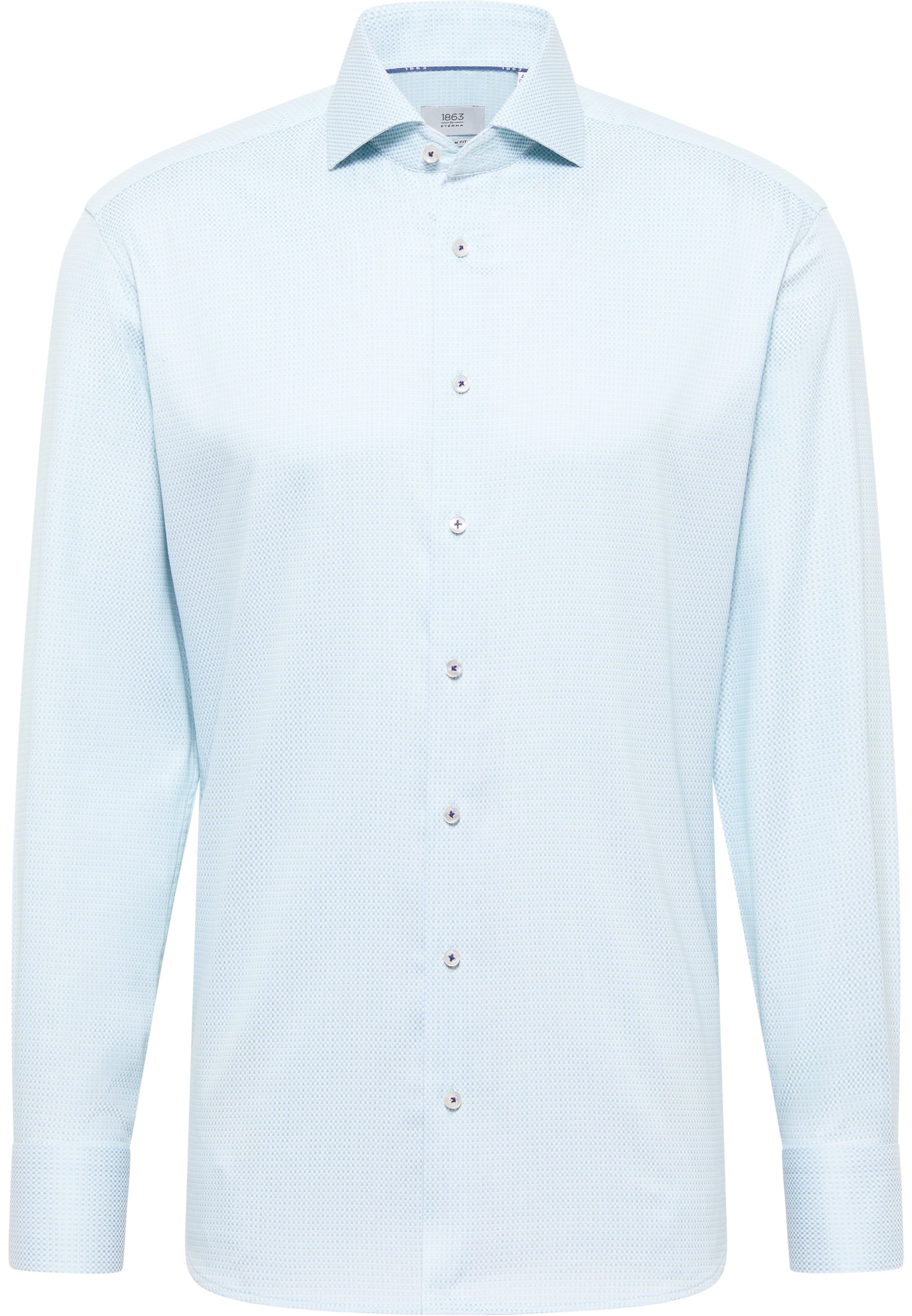 ETERNA Regular fit Business shirt in Green: front