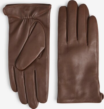 MARKBERG Full Finger Gloves 'VilmaMBG' in Brown