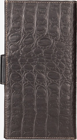 Porte-monnaies Gave Lux en marron : devant