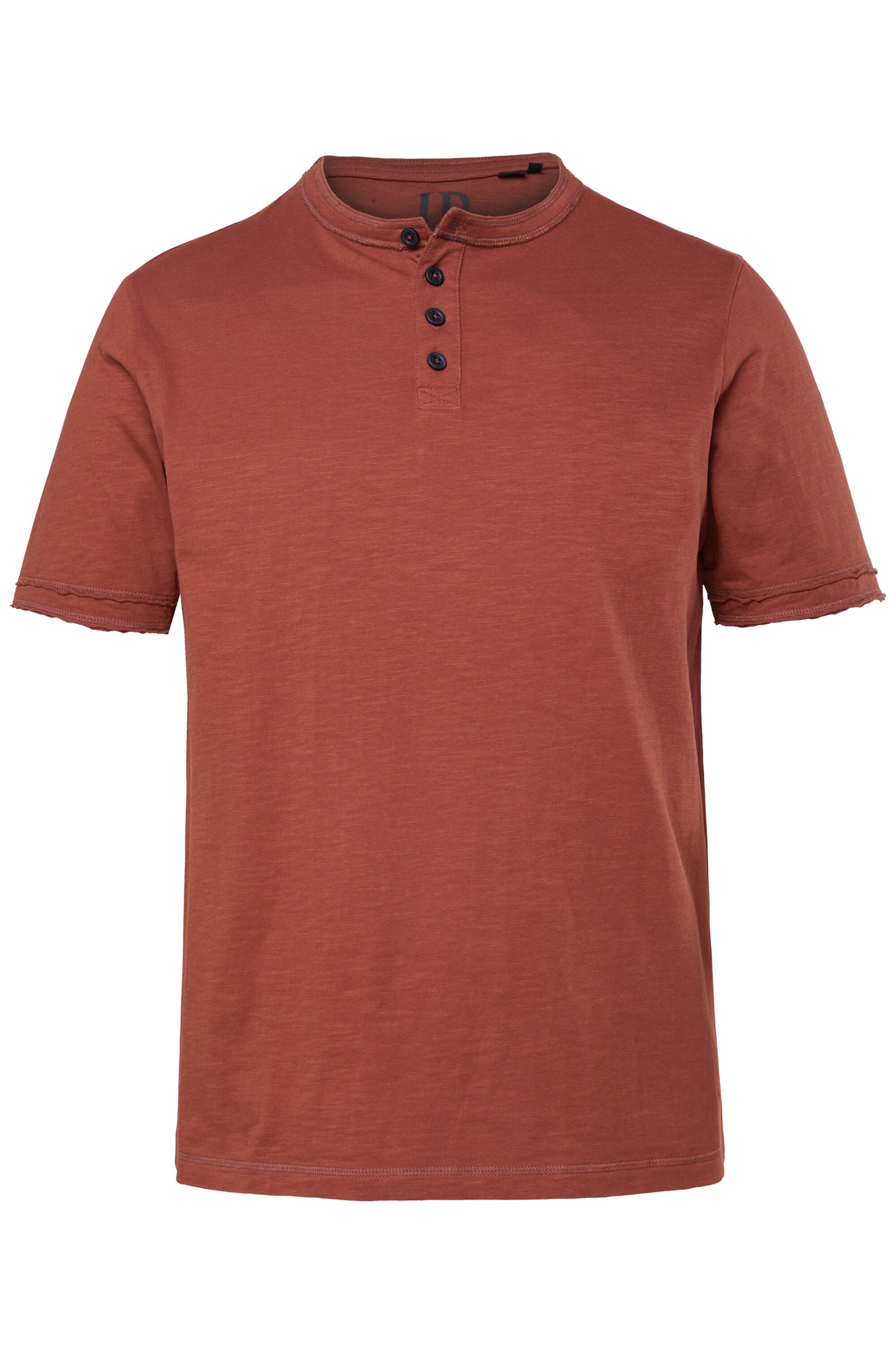 JP1880 Shirt in Bruin: voorkant