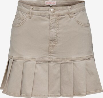 ONLY Kjol 'CATH' i beige: framsida